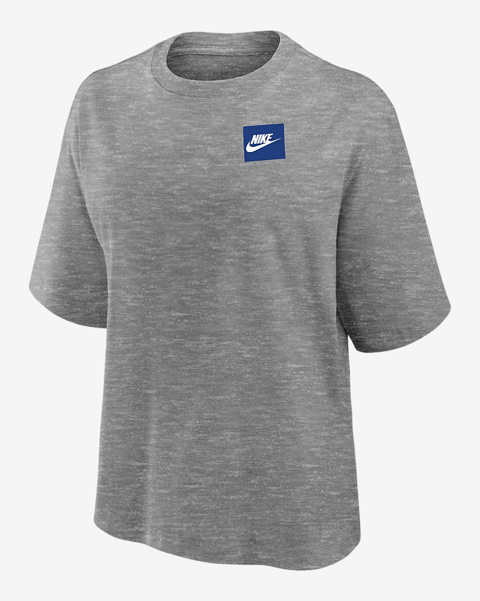 Playera nike gris online